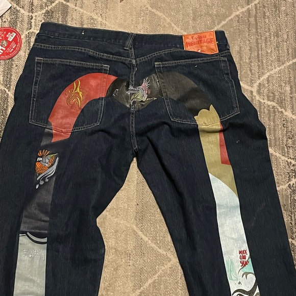 Evisu Jeans Mens Evisu Jeans Size 4 Poshmark